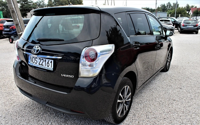 Toyota Verso cena 32900 przebieg: 216000, rok produkcji 2013 z Iwonicz-Zdrój małe 596